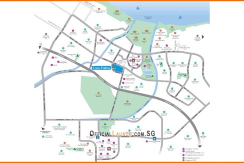 Coco Palms Location Map