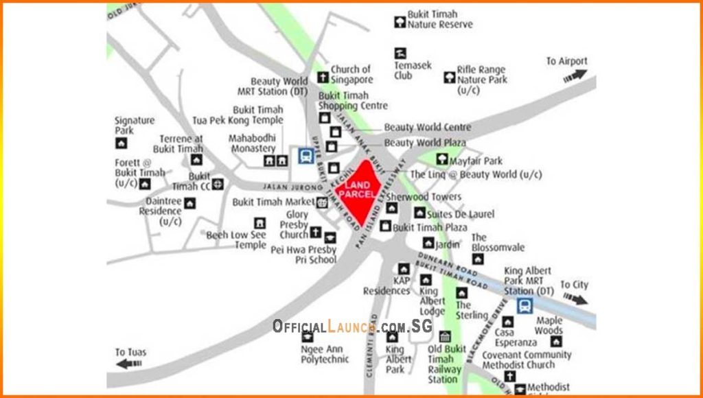 Jalan Anak Bukit GLS Map (65) 6100 0339