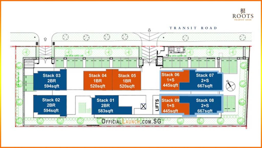 Roots At Transit Site Map